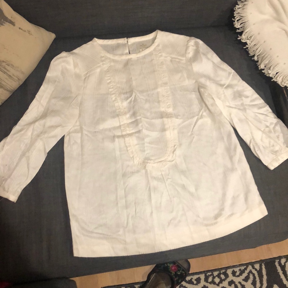 Kate Soade White Blouse